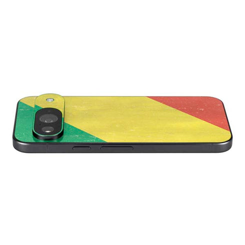 Republic of the Congo Flag Distressed Google Pixel 9 Skin